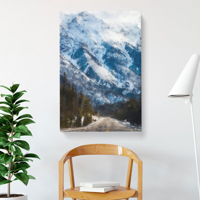 The Canadian Rockies - Wrapped Canvas