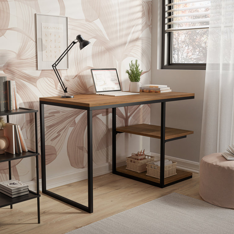 Borough Wharf Axella 120Cm W Rectangle Writing Desk | Wayfair.co.uk