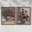 «Vintage Floral XLI», impression jet d'encre encadrée - ensemble de 2-1235463728-1235463732