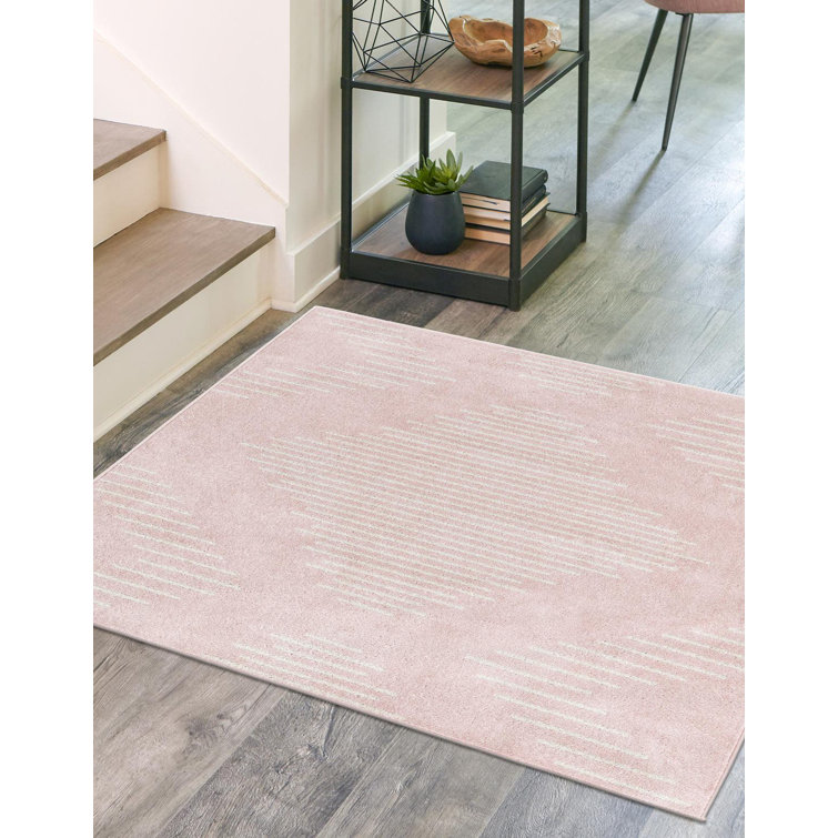 Dacula Moroccan Pink Area Rug