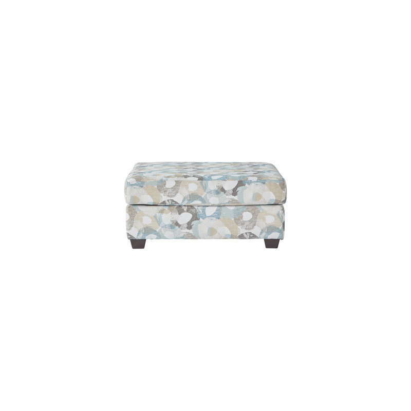 Repose-pieds rectangulaire standard 38 "Bluff, Pierre grise Joey