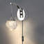Led Wall Lights Plug In Wall Sconce Crystal Wall Sconces Chrome Bathroom Light Fixtures