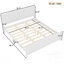 Lit plateforme avec lattes de soutien et structure solide, aucun sommier requis, idéal pour les chambres modernes-1163329838-1163329842