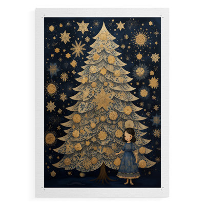 Art des Fêtes de Noël DCXL III - Impression sur toile seulement - NON-CADRE
