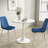 Menk Round Metal Dining Table-825203041