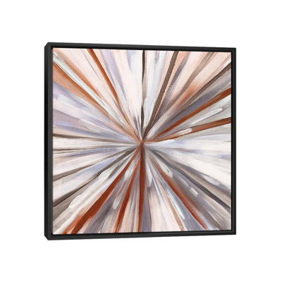 Hot Spin by Boho Hue Studio - Floater Frame Painting on Canvas