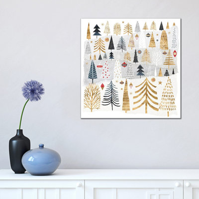 Christmas Chalet III by Victoria Borges - Wrapped Canvas Print