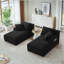 Chaise longue double compressible avec porte-gobelets - sans assemblage-331435759