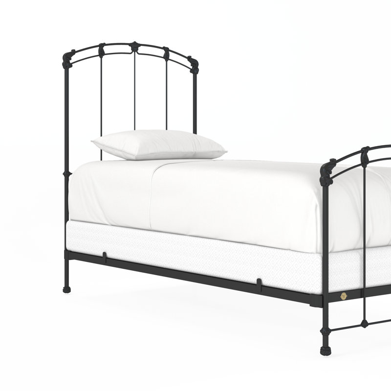 162 Cottage Bed | Complete Standard, Twin, Gunmetal