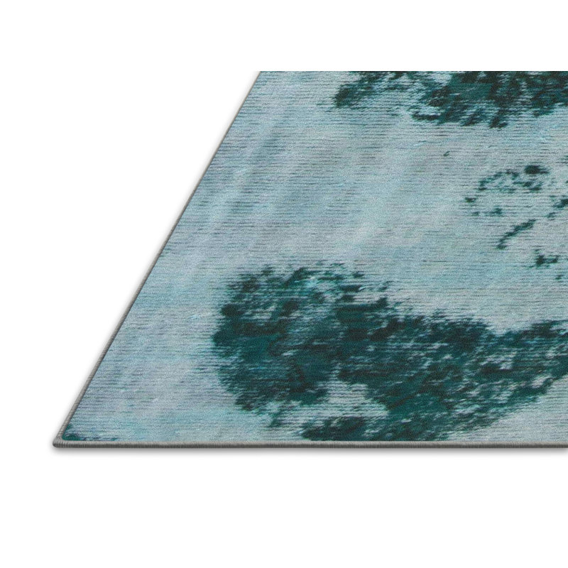 Abstract Indoor Rug, Rectangle 2' x 3'
