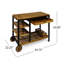 Panier en bois Vivlio + métal (tabouret non inclus)