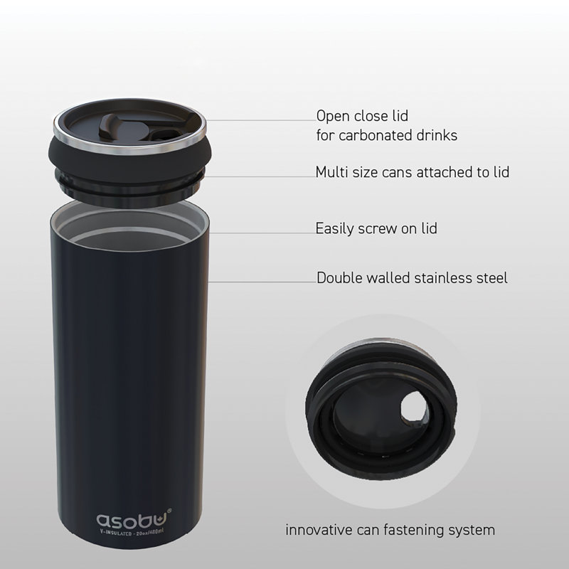 Mint Double-Walled Stainless Steel Multi-Can Cooler Sleeve