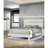 Modern Queen Bed In White/Gold, Underbed Led, Acrylic Trim, Engineered Wood And Rubberwood, Casual Style, Mattress Ready, Proof-64878856-64878859
