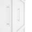 Grand lit escamotable en bois blanc Pembrely Row - Assemblage facile