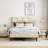 Linen Fabric Bed Frame-358703350-367386925