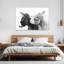 «Donkey Love», art mural contemporain abstrait-129139205