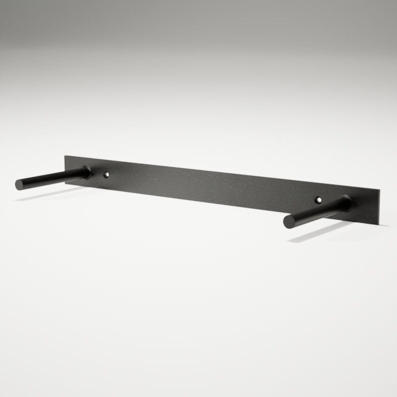 The Original Free Floating Shelf Standard Bracket, 2" H x 23.5" W x 6.25" D