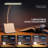 15" White Desk Lamp with Wireless Charger