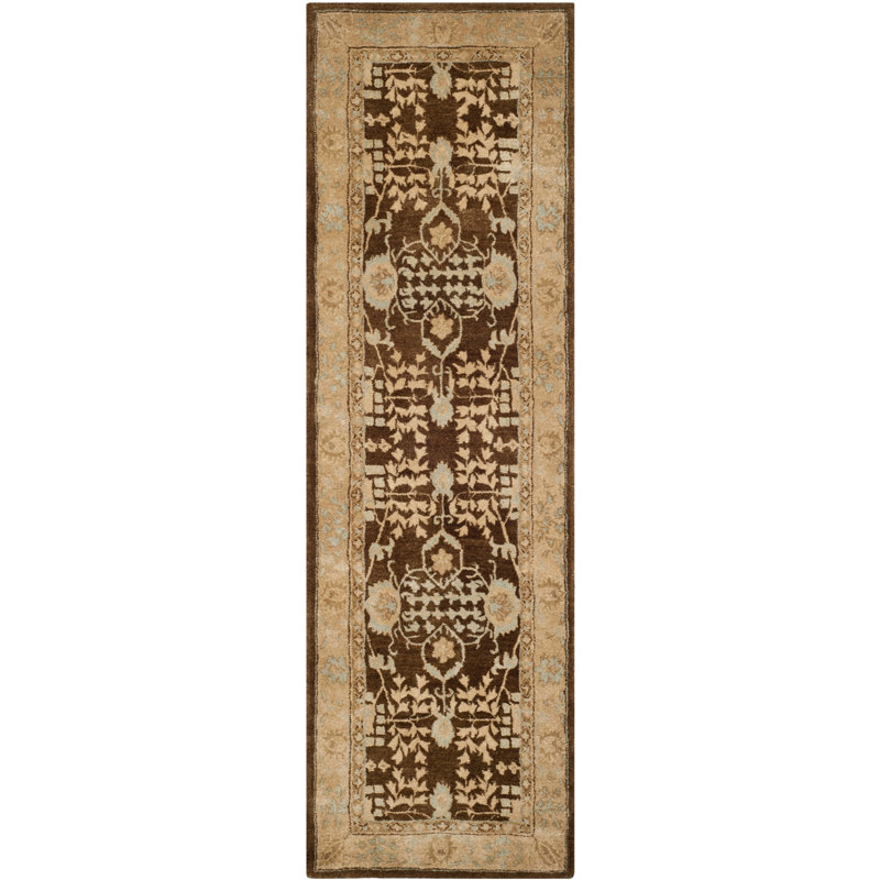 Ladd Wool Pile Oriental Rug, Runner 2'6" x 12'