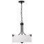 Luminaire suspendu Stivers - verre opale-149052060