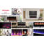 Dimplex Sierra Optiflame Media Wall Fire, Built-In, Wall Mounting or Freestanding, 3 sizes-103486781