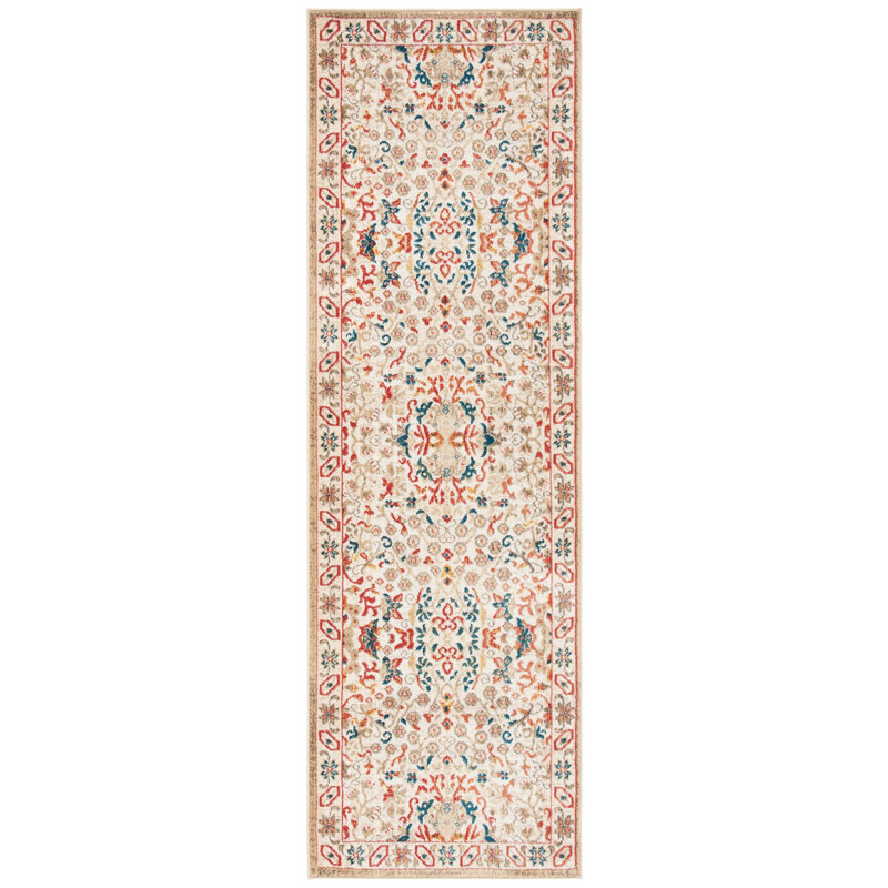 Tapis performance oriental Kurtz, Tapis de couloir 2 pi 6 po x 8 pi