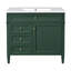 Meuble-lavabo moderne avec rangement abondant et fabrication durable-442553595