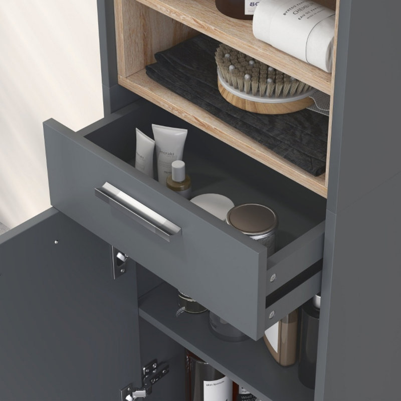 Engineered Wood Freestanding Bathroom Cabinet