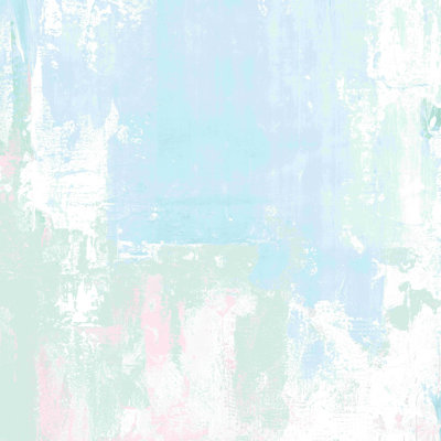 Peinture bleue et blanche