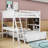 Jathon Wood Bunk Bed With Desk And Two Drawers-2055533161-2055533166