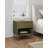 Dumbo 20" Fluted Nightstand In Olive Green  (Only Nightstand)-362834082