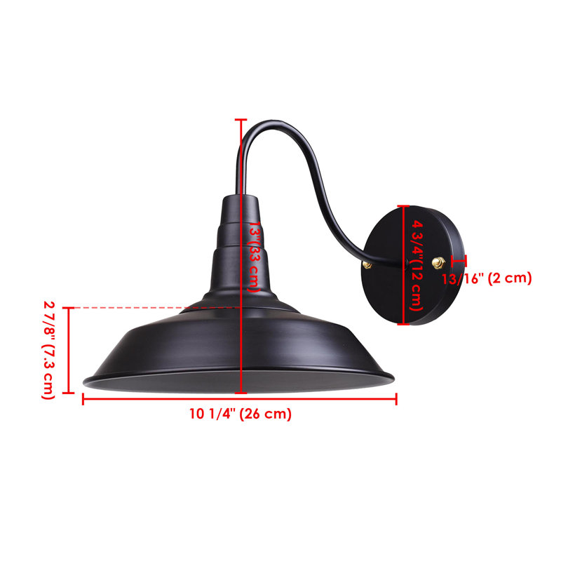 Flenderson 0 - bras pivotant noir clair, Noir, Noir