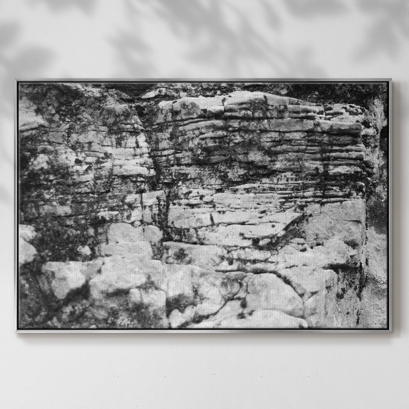 Found Textures XVIII sur toile de qualité supérieure - prête à être accrochée, H 27 po x l 41 po x P 2 po