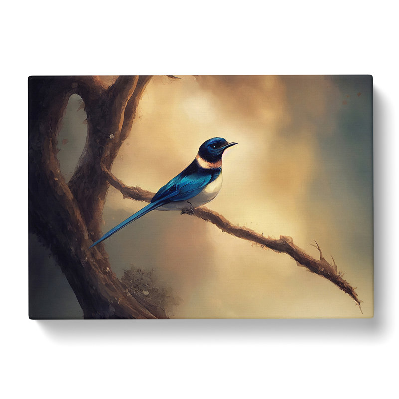 Sublime Swallow Bird - Wrapped Canvas Painting