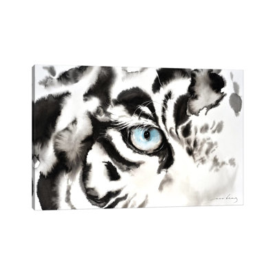 Tiger Look 1 Piece Wrapped Canvas Painting