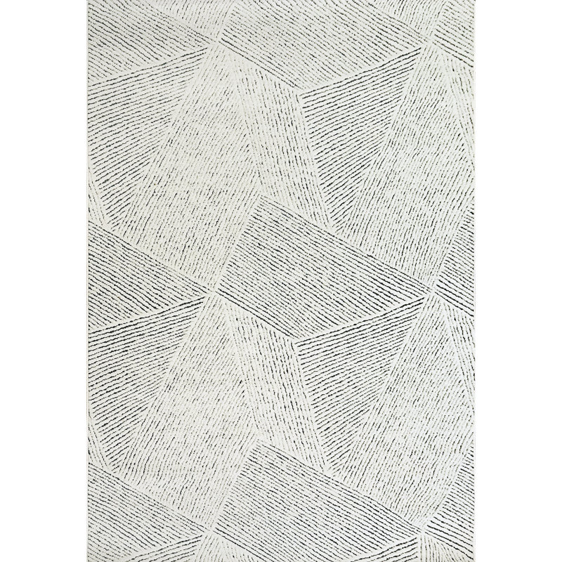 Stenger Geometric Indoor Rug, Rectangle 5'3" x 7'7"