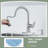 Stainless Steel 3-function Single Handle Pull Down Kitchen Faucet With Deck Plate And Soap Dispenser-128914362