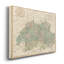 Carte rétro de la Suisse - reproduction sur toile tendue-1699835125