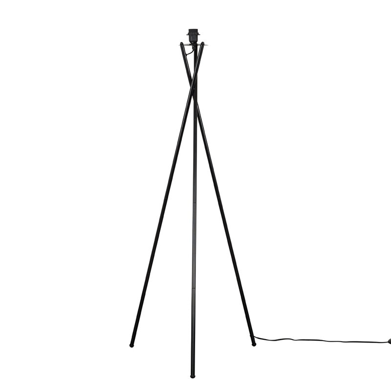 Ahti Camden 136cm Tripod Floor Lamp Base, Black