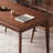 Nordic-style minimalist dining table