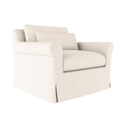 Chaise avec accoudoirs à accoudoirs roulés Ludlow