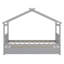 Lit en bois avec lit gigogne-674937834
