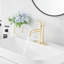 Robinet de salle de bains monotrou avec ensemble de drainage-89830409