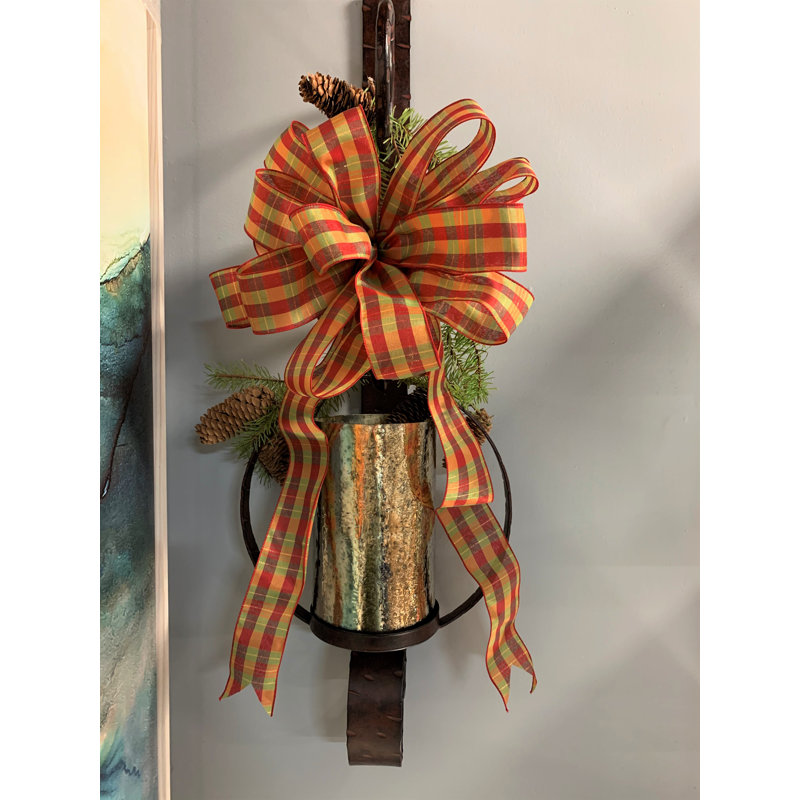 Jhamar 15'' Bow With 22-26" Long Tails And Wired Edges