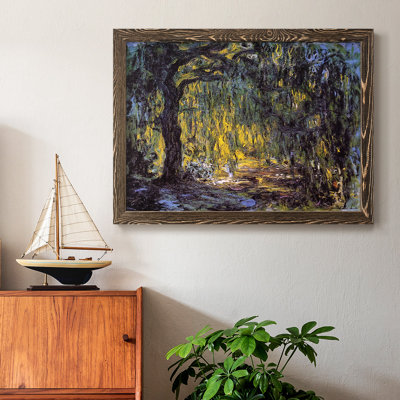 «Weeping Willow 2», encadré sur toile