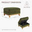 Repose-pieds avec rangement 30,71 po-100533931