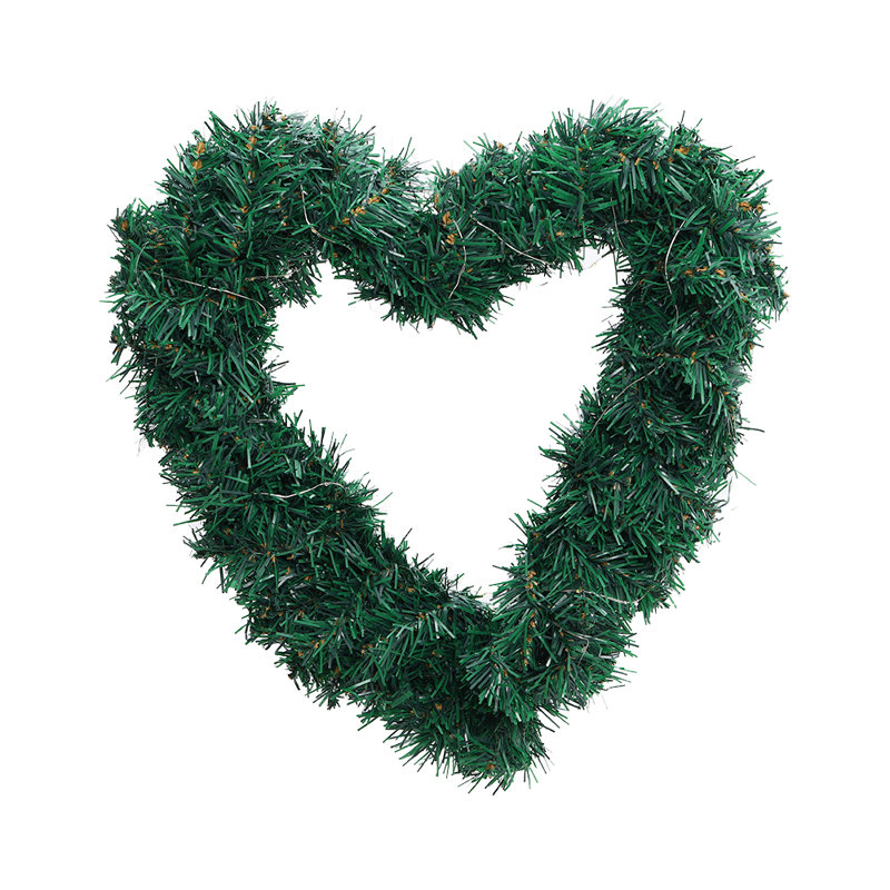 Faux Lighted 38cm Wreath