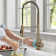 KRAUS Britt Touchless Sensor Commercial Single Handle Pull Down Kitchen Faucet