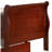 Classic Cherry Twin Bed With Storage