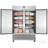 VITLIFE 54" W Commercial Reach-in Freezer, Double doors, Auto-Defrost, 46 cu. ft. Bottom Mounted, Stainless Steel Upright Freezer for Restaurant, Bar, Shop, -8°F to 0°F -125098695